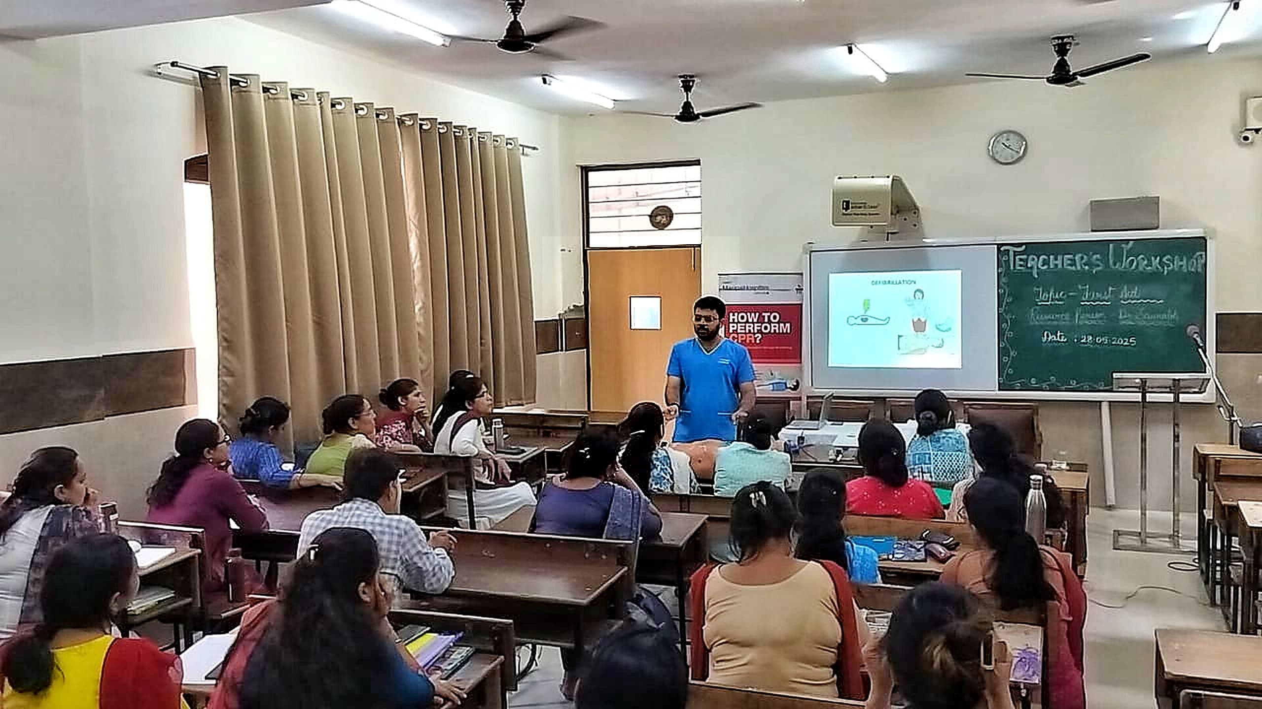 Teaching a First Aid and CPR workshop