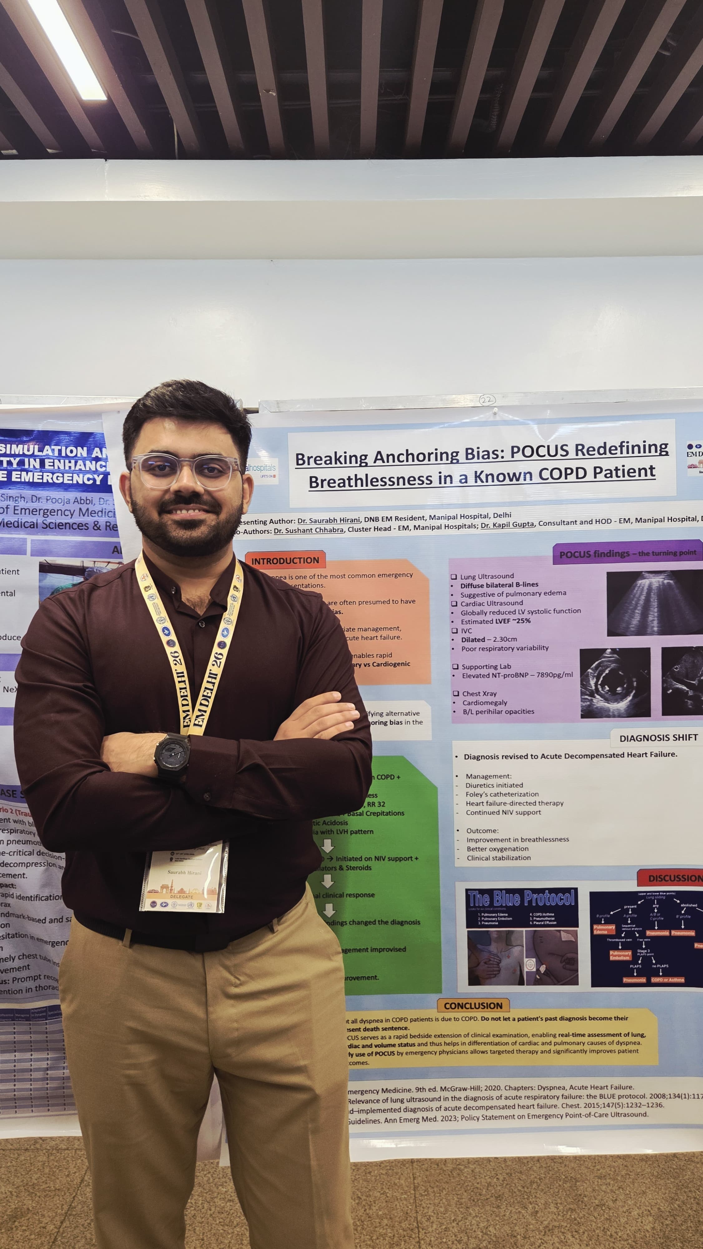 Poster presentation at EM Delhi 2026